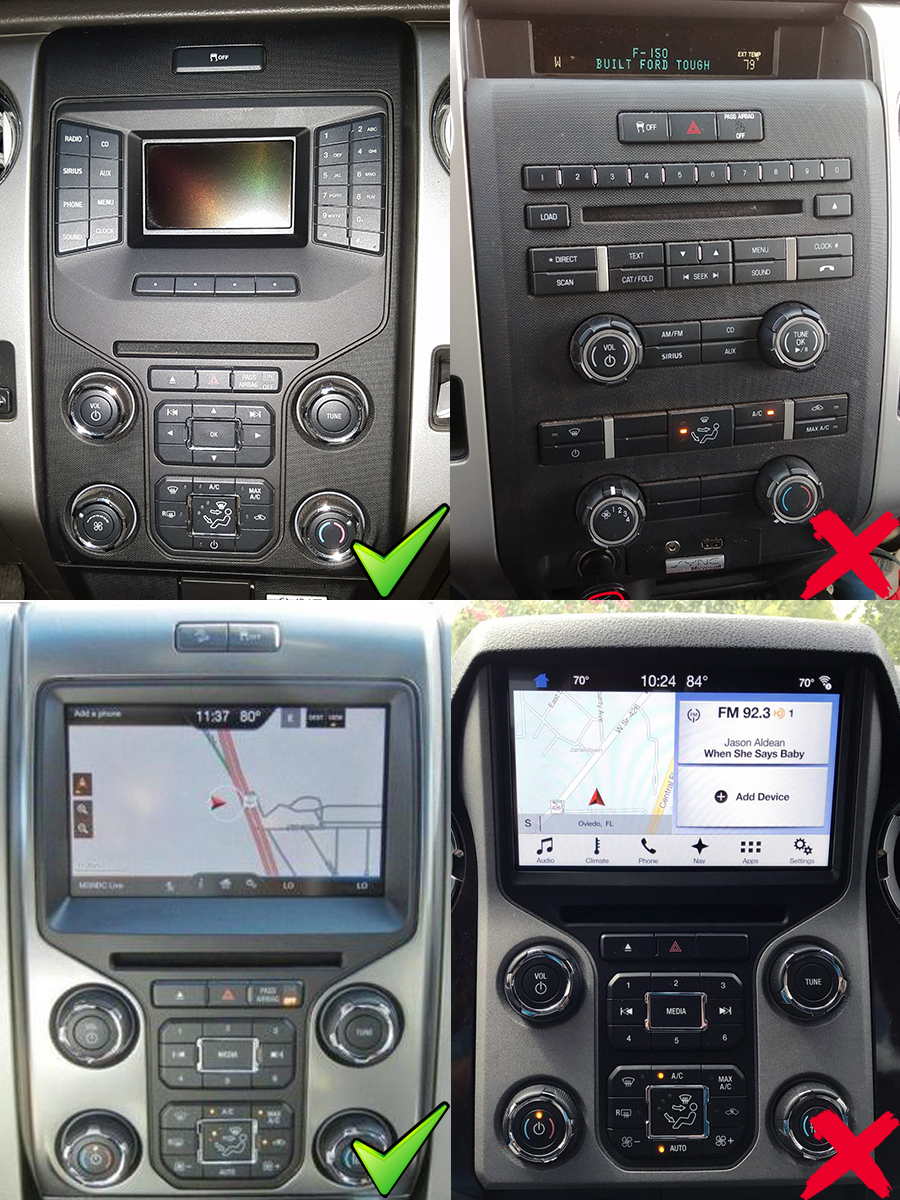 LinksWell TS-FDOP12-1RR-5S - GEN 5 “T” Style Radio for 2013-14 Ford F-Series