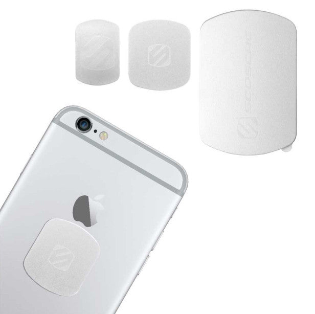 Scosche MAGRKI MagicPlate™ Colors  for iPhone and Other Devices - silver