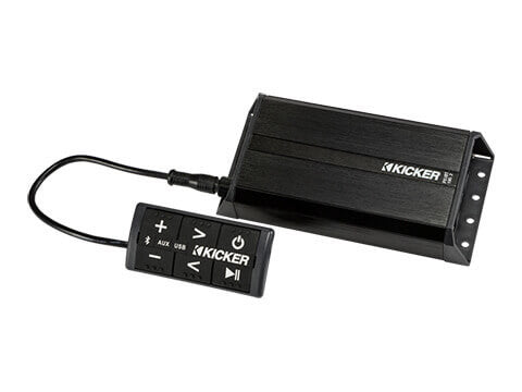 Kicker 42PXiBT1002 - PXiBT100.2 - PXIBT100.2 - 2x50-Watt Full-Range Amplifier/Controller w/ Bluetooth Interface