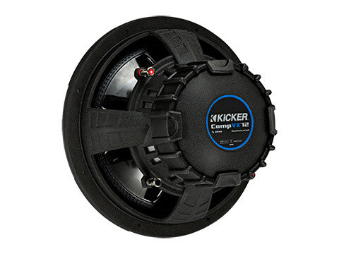 Kicker 44CVX124 - 12" CompVX 4 Ohm - CompVX 12-Inch (30cm) Subwoofer, DVC, 4-Ohm, 750W.
