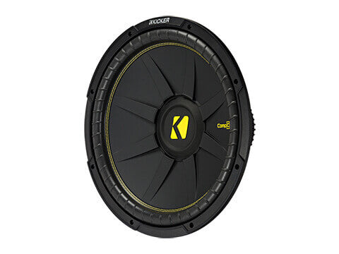 Kicker 44CWCD154 - 15" CompC 4 Ohm DVC - CompC 15-Inch (38cm) Subwoofer, DVC, 4-Ohm, 600W.