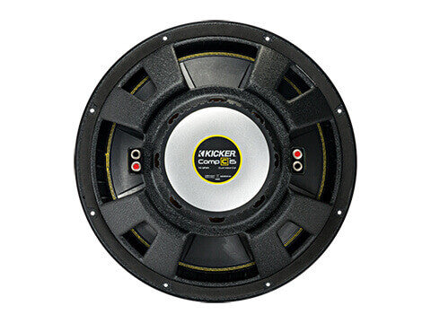 Kicker 44CWCD154 - 15" CompC 4 Ohm DVC - CompC 15-Inch (38cm) Subwoofer, DVC, 4-Ohm, 600W.