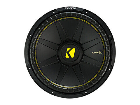 Kicker 44CWCD154 - 15" CompC 4 Ohm DVC - CompC 15-Inch (38cm) Subwoofer, DVC, 4-Ohm, 600W.