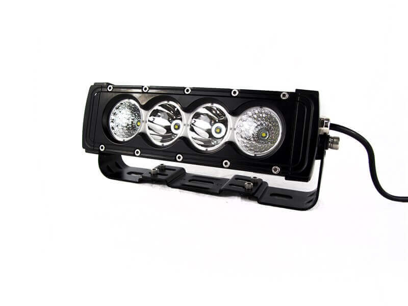 Race Sport RSLB1R10S - 10" Penetrator LED Light Bar 40Watt w/ (4) 10W CREE