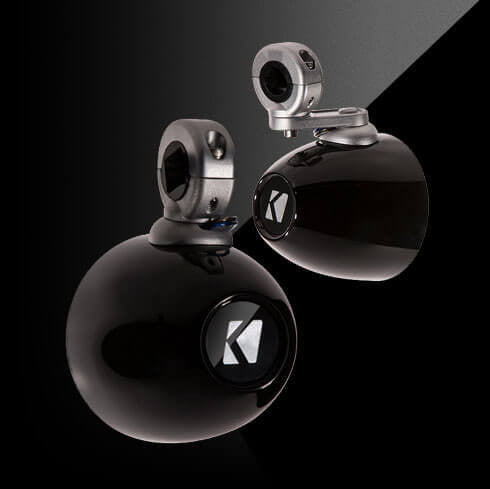 Kicker 40KMMTES - Kicker KMMTES 4” Empty Enclosure Pair