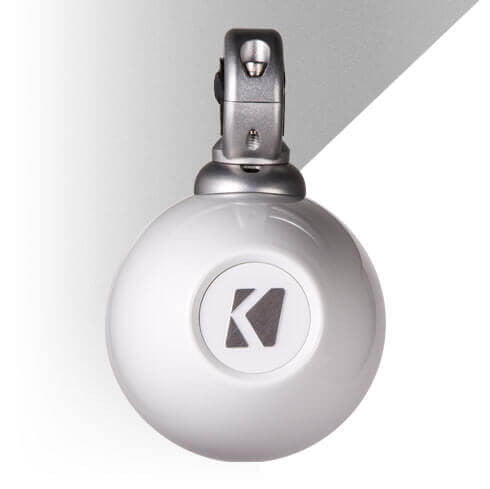 Kicker 40KMMTESW - KMMTESW 4” Empty Enclosure Pair -KMMTES Mini Tower Enclosures for 4-Inch (100mm) Drivers, pair, White