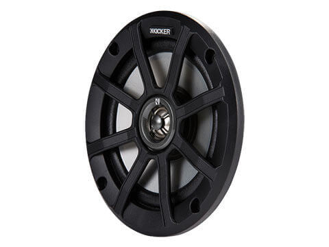Kicker 42PSC654 - PS 6.5" 4Ω Coaxial - PSC65 6.5-Inch (160mm) PowerSports Weather-Proof Coaxial Speakers, 4-Ohm