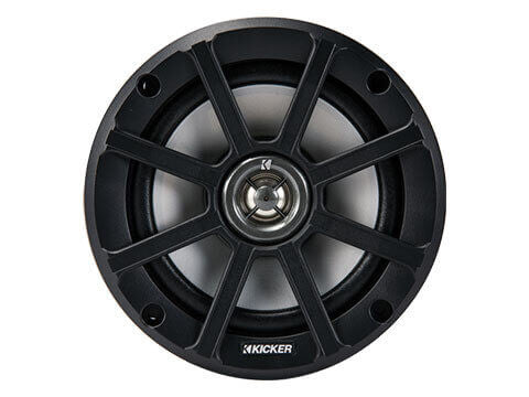 Kicker 42PSC654 - PS 6.5" 4Ω Coaxial - PSC65 6.5-Inch (160mm) PowerSports Weather-Proof Coaxial Speakers, 4-Ohm