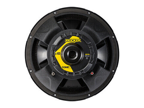 Kicker 43C154 - 15" Comp 4 Ohm SVC - C15 Comp® 15-Inch (38cm) Subwoofer, 4-Ohm, 250W