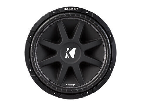 Kicker 43C154 - 15" Comp 4 Ohm SVC - C15 Comp® 15-Inch (38cm) Subwoofer, 4-Ohm, 250W