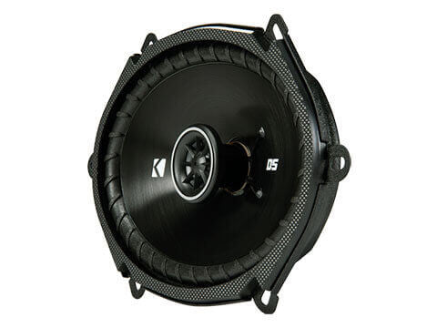 Kicker 43DSC6804 - DS Series 6x8" Coax - DSC680 6x8-Inch (160x200mm) Coaxial Speakers, 4-Ohm