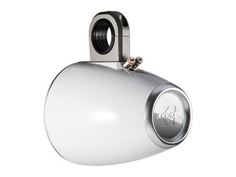 Kicker 43KMTES8W - KMTESW 8” Empty Enclosure Pair - KMTES8 Tower Enclosures for 8-Inch (200mm) Drivers, Pair, White