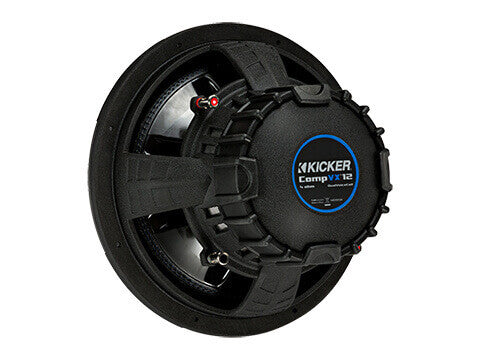 Kicker 44CVX122 - 12" CompVX 2 Ohm - CompVX 12-Inch (30cm) Subwoofer, DVC, 2-Ohm, 750W.