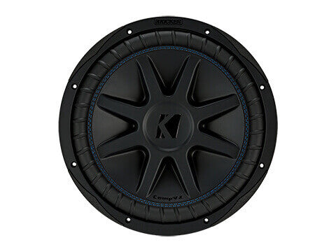 Kicker 44CVX122 - 12" CompVX 2 Ohm - CompVX 12-Inch (30cm) Subwoofer, DVC, 2-Ohm, 750W.