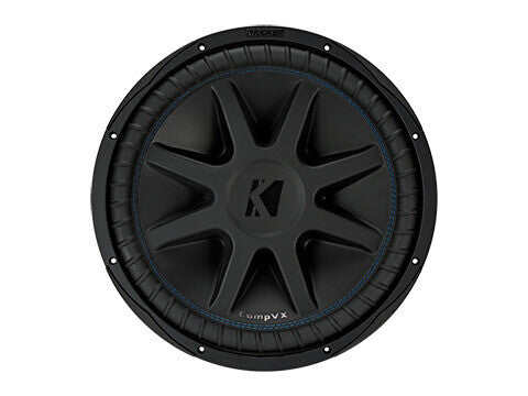 Kicker 44CVX152 - 15"  2 Ohm - CompVX 15-Inch (38cm) Subwoofer, DVC, 2-Ohm, 1000W.