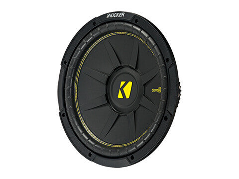 Kicker 44CWCD124 - 12" CompC 4 Ohm DVC - CompC 12-Inch (30cm) Subwoofer, DVC, 4-Ohm, 300W.