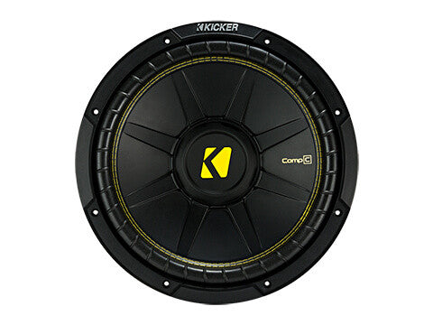 Kicker 44CWCD124 - 12" CompC 4 Ohm DVC - CompC 12-Inch (30cm) Subwoofer, DVC, 4-Ohm, 300W.