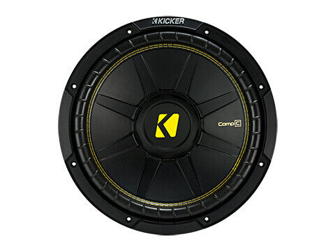 Kicker 44CWCS124 - 12" CompC 4 Ohm SVC - CompC 12-Inch (30cm) Subwoofer, SVC, 4-Ohm, 300W
