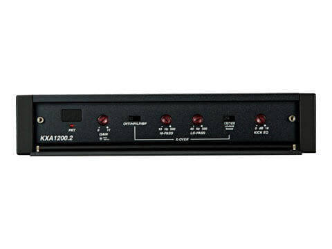 Kicker 44KXA12002 - KXA1200.2 Amplifier - KXA1200.2 2x600-Watt Two-Channel Full Range Class D Amplifier