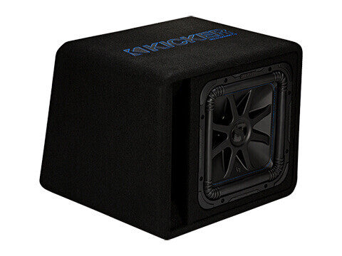 Kicker 44VL7S122 - Single 12" Solo-Baric L7S Enclosure - L7S 12-Inch (30cm) Subwoofer in Vented Enclosure, 2-Ohm, 750W