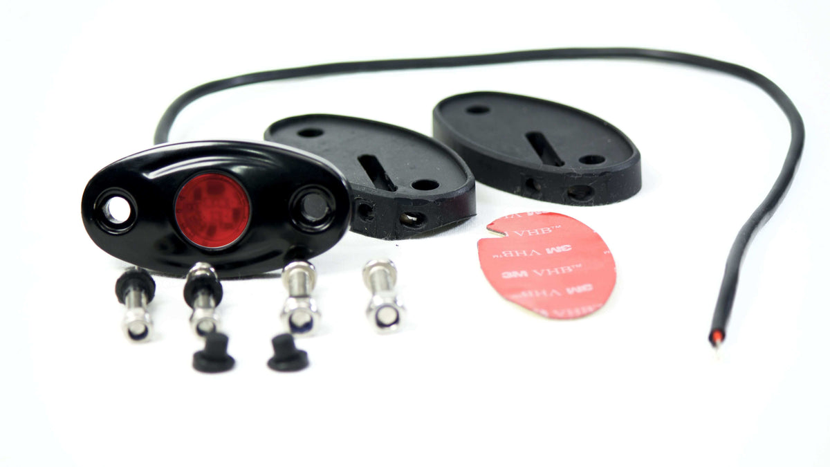 Race-Sport-RSLDPODR-9W/720LM-IP68-LED-Glow-POD-Station-Lights-(Red)-AKA-Rock-Lights-(Each)