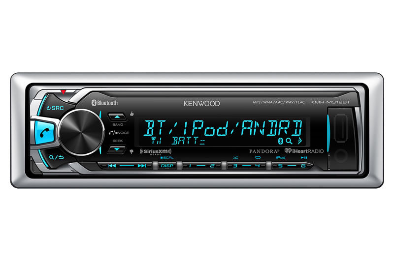 Kenwood Marine Radio with Sirius XM Satellite Tuner