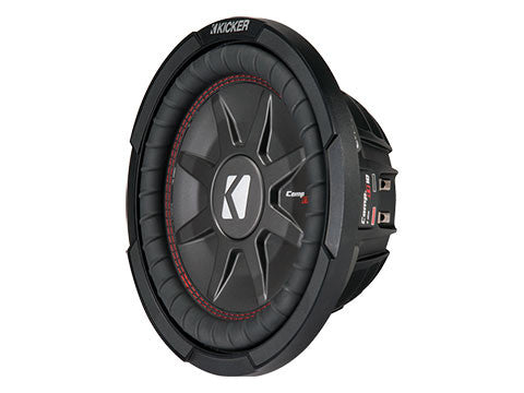 Kicker 43CWRT102 - 10" CompRT 2 Ohm - CompRT10 10-Inch (25cm) Subwoofer, DVC, 2-Ohm, 400W