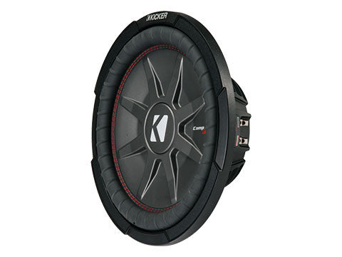 Kicker 43CWRT122 - 12" CompRT 2 Ohm - CompRT12 12-Inch (30cm) Subwoofer, DVC, 2-Ohm, 500W
