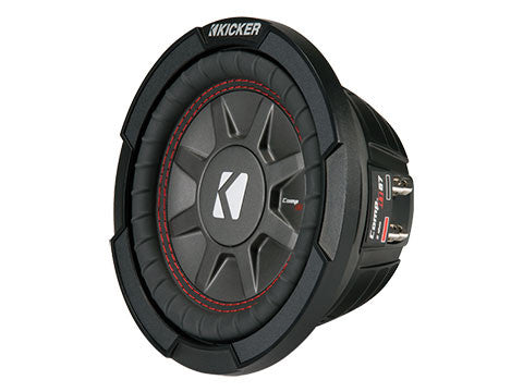 Kicker 43CWRT671 - 6 3/4" CompRT 1 Ohm - CompRT67 6.75-Inch (165mm) Subwoofer, DVC, 1-Ohm, 150W