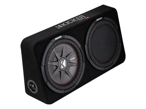 Kicker 10" CompRT 2 Ohm Enclosure 43TCWRT102