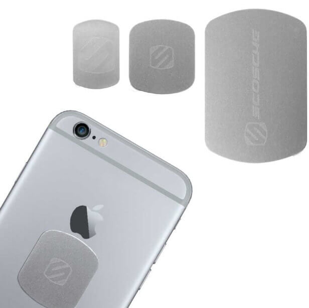 Scosche MAGRKI MagicPlate™ Colors  for iPhone and Other Devices - space grey