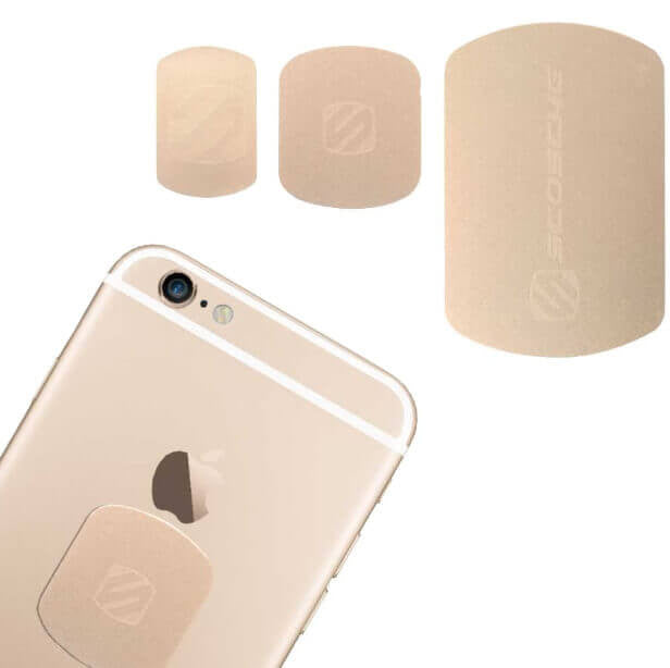 Scosche MAGRKI MagicPlate™ Colors  for iPhone and Other Devices - gold