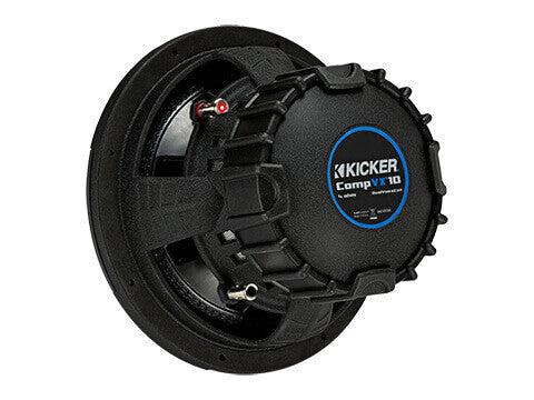 Kicker 44CVX102 - 10" CompVX 2 Ohm - CompVX 10-Inch (25cm) Subwoofer, DVC, 2-Ohm, 600W