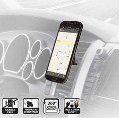 Scosche MAGVM2 MagicMount™ Vent2 Magnetic Mount for Mobile Devices.