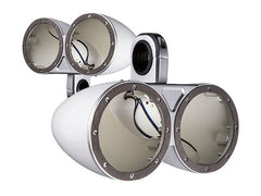 Kicker 12KMTEDW - KMTEDW Dual 6½” Empty Enclosure Pair - KMTED Tower Enclosure for Dual 6-Inch (160mm) and 6.5-Inch (165mm) Drivers, pair, White