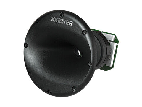 Kicker 41KMS674C - KMS67 4Ω Tower System - KMS67 6.75-Inch (165mm) High-Efficiency Marine Component System, Charcoal, 4-Ohm