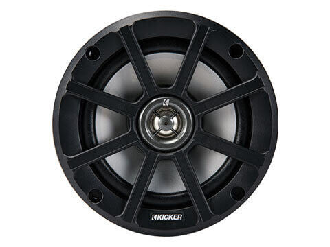 Kicker 42PSC654 - PS 6.5" 4Ω Coaxial - PSC65 6.5-Inch (160mm) PowerSports Weather-Proof Coaxial Speakers, 4-Ohm