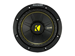 Kicker 44CWCD84 - 8" CompC 4 Ohm DVC - CompC 8-Inch (20cm) Subwoofer, DVC, 4-Ohm, 200W.