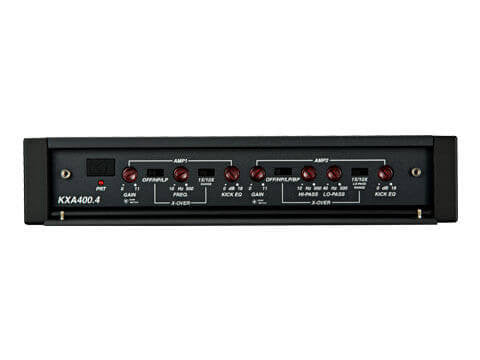 Kicker 44KXA4004 - KXA400.4 Amplifier -  KXA400.4 4x100-Watt 4-Channel Full Range Class D Amp