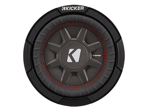 Kicker 43CWRT671 - 6 3/4" CompRT 1 Ohm - CompRT67 6.75-Inch (165mm) Subwoofer, DVC, 1-Ohm, 150W