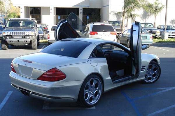 Mercedes SL 2003-2010 Vertical Lambo Doors